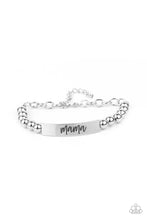 Load image into Gallery viewer, Mom Squad Silver Bracelet