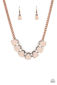 Above The Clouds Copper Necklace