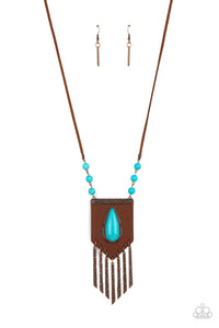 Enchantingly Tribal Copper Necklace