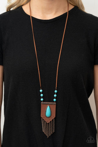 Enchantingly Tribal Copper Necklace