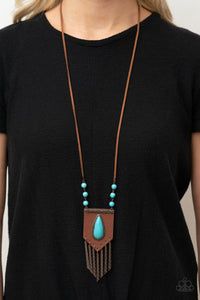 Enchantingly Tribal Copper Necklace