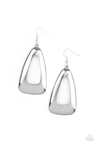 Irresistibly Industrial Silver Earrings