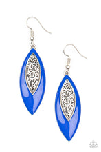 Load image into Gallery viewer, Venetian Vanity Blue Earrings