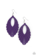 Load image into Gallery viewer, Tahiti Tankini Purple Earrings