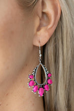 Load image into Gallery viewer, Flamboyant Ferocity Pink Earrings