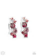 Load image into Gallery viewer, Cosmic Celebration Pink Clip-On Earrings