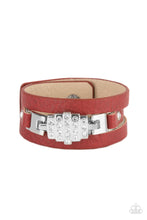 Load image into Gallery viewer, Ultra Urban Red Leather Bracelet