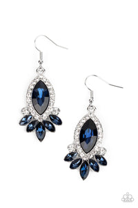 Prismatic Parade Blue Earrings