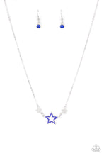 Load image into Gallery viewer, United We Sparkle Blue Necklace