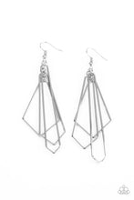 Load image into Gallery viewer, Shape Shifting Shimmer Silver Earrings