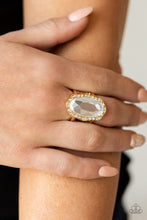 Load image into Gallery viewer, BLING to Heel Gold Ring -Paparazzi Accessories: September 2021 Life of the Party