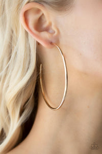 Mega Metro Gold Earrings