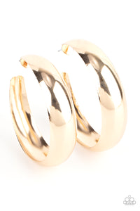 Flat Out Flawless Gold Earrings