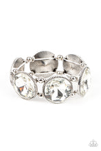 Load image into Gallery viewer, Powerhouse Hustle White Bracelet - Paparazzi Accessories: October 2021 Life of the Party