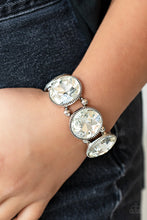 Load image into Gallery viewer, Powerhouse Hustle White Bracelet - Paparazzi Accessories: October 2021 Life of the Party