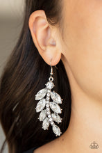 Load image into Gallery viewer, Ice Garden Gala White Earrings