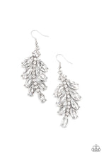 Load image into Gallery viewer, Ice Garden Gala White Earrings