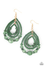 Load image into Gallery viewer, Prana Party Green Earrings