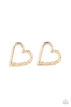 Load image into Gallery viewer, Cupid, Who? Gold Earrings