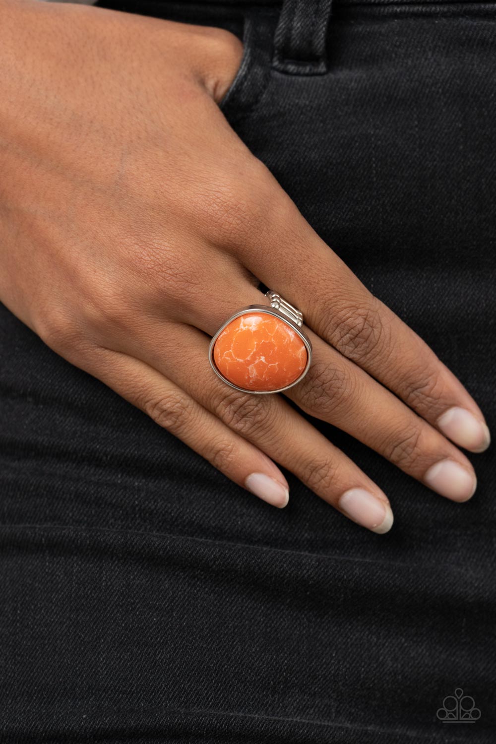 Aesthetically Authentic Orange Ring