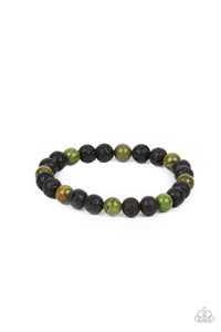 Molten Mogul Green Bracelet