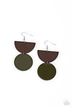 Load image into Gallery viewer, Beach Bistro Green Earrings