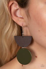 Load image into Gallery viewer, Beach Bistro Green Earrings