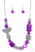 Load image into Gallery viewer, Tranquil Trendsetter Purple Necklace