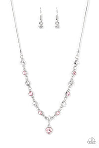 True Love Trinket Pink Necklace