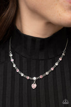 Load image into Gallery viewer, True Love Trinket Pink Necklace