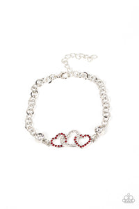 Desirable Dazzle Red Bracelet