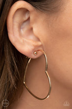 Load image into Gallery viewer, Harmonious Hearts Clip-on Gold Earrings