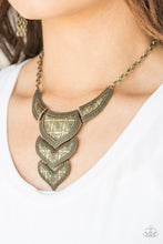 Load image into Gallery viewer, Texas Temptress Brass Necklace