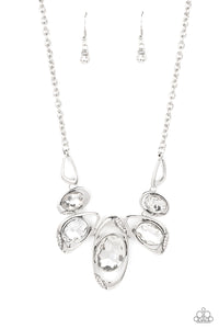 Hypnotic Twinkle  White Necklace- April 2022 Life of the Party