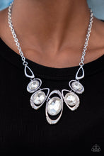 Load image into Gallery viewer, Hypnotic Twinkle  White Necklace- April 2022 Life of the Party