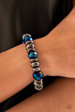 Load image into Gallery viewer, Power Pose Blue Bracelet- Paparazzi Accessories: May 2022 Life of the Party