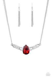 Way To Make An Entrance Red Necklace