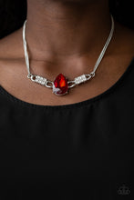 Load image into Gallery viewer, Way To Make An Entrance Red Necklace