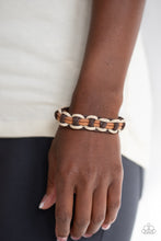 Load image into Gallery viewer, Dont WEAVE Me Hanging Brown Bracelet