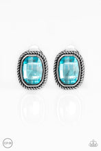 Load image into Gallery viewer, Beam Dream Blue Clip-On Earrings