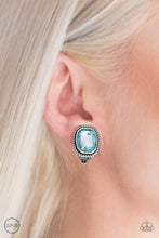 Load image into Gallery viewer, Beam Dream Blue Clip-On Earrings