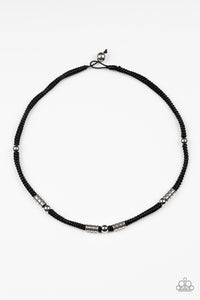 Ever The Explorer Black Necklace